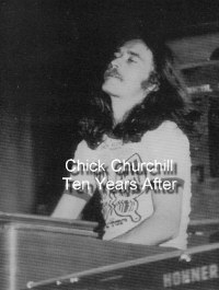 Chick Churchill, keyboard master of Ten Years After